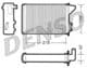 DRR09040 Denso Радіатор пічки