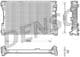 DRM17045 Denso Радіатор охолодження двигуна для Mercedes C-Class