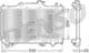 DRM50067 Denso Радиатор охлаждения двигателя