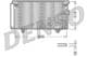DCN36001 Denso Радиатор кондиционера