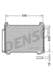 DCN50025 Denso Радіатор кондиціонера для Toyota Yaris