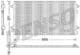 DCN13004 Denso Радіатор кондиціонера для Lancia Thesis