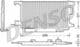 DCN17026 Denso Радиатор кондиционера
