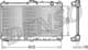 DRM44031 Denso Радиатор охлаждения двигателя