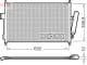 dcn99084 Denso Радіатор кондиціонера для Isuzu D-Max