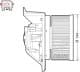 dea05005 Denso Вентилятор салону