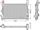 drm10122 Denso Радиатор охлаждения двигателя