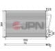 60c9097jpn JPN Радиатор кондиционера