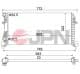 60c9070jpn JPN Радиатор охлаждения двигателя