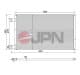 60c9129jpn JPN Радіатор кондиціонера