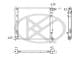 pl813678 Koyorad Радіатор охолодження двигуна