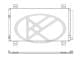 cd030403m Koyorad Радіатор кондиціонера для Mitsubishi Grandis