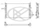 pl483508 Koyorad Радіатор охолодження двигуна