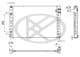 pl023132 Koyorad Радіатор охолодження двигуна