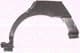 3471581 Klokkerholm Крило заднє для Mazda 323