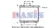 060033N Aks Dasis Радиатор охлаждения двигателя