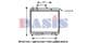 060034N Aks Dasis Радиатор охлаждения двигателя