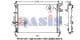 092028N Aks Dasis Радіатор охолодження двигуна