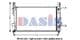 120074N Aks Dasis Радиатор охлаждения двигателя