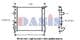 180021N Aks Dasis Радіатор охолодження двигуна для Renault Clio