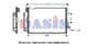 182035N Aks Dasis Радиатор кондиционера
