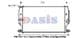 210214N Aks Dasis Радіатор охолодження двигуна