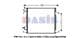292002N Aks Dasis Радіатор кондиціонера