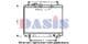 360200N Aks Dasis Радіатор охолодження двигуна для Daihatsu Terios