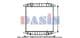 400008N Aks Dasis Радіатор охолодження двигуна