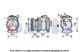 852578N Aks Dasis Компрессор кондиционера для Kia Picanto