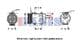 853020N Aks Dasis Компресор кондиціонера для Renault Megane