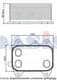 046025N Aks Dasis Оливний радіатор двигуна