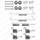 LY1172 Delphi Монтажный комплект барабанных тормозных колодок для Volkswagen LT