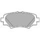 LP2702 Delphi Тормозные колодки для Mazda 3