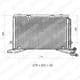 TSP0225330 Delphi Радіатор кондиціонера для Mercedes E-Class