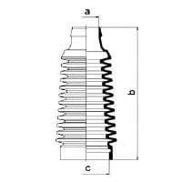 83532 Spidan Пыльник рулевой рейки для Citroen CX