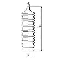 83562 Spidan Пильник кермової рейки