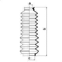 83566 Spidan Пильник кермової рейки для Volkswagen Transporter