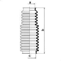 83572 Spidan Пильник кермової рейки