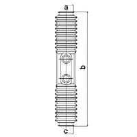 83591 Spidan Пильник кермової рейки