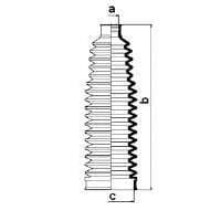 83759 Spidan Пильник кермової рейки для Peugeot 406