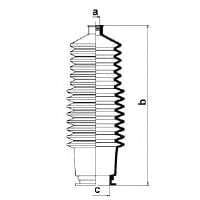 83798 Spidan Пильник кермової рейки