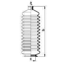 83832 Spidan Пыльник рулевой рейки