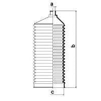 83855 Spidan Пильник кермової рейки для Mercedes A-Class