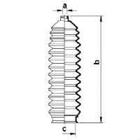 83900 Spidan Пыльник рулевой рейки для Daihatsu Charade