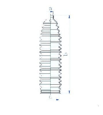 84122 Spidan Пыльник рулевой рейки