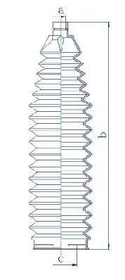84210 Spidan Пыльник рулевой рейки