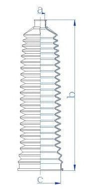 84215 Spidan Пильник кермової рейки