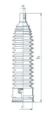 84217 Spidan Пильник кермової рейки