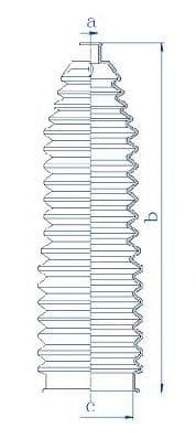 84220 Spidan Пыльник рулевой рейки